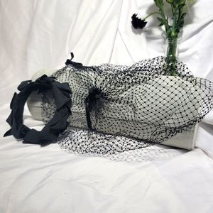 Vintage Veil and Headband